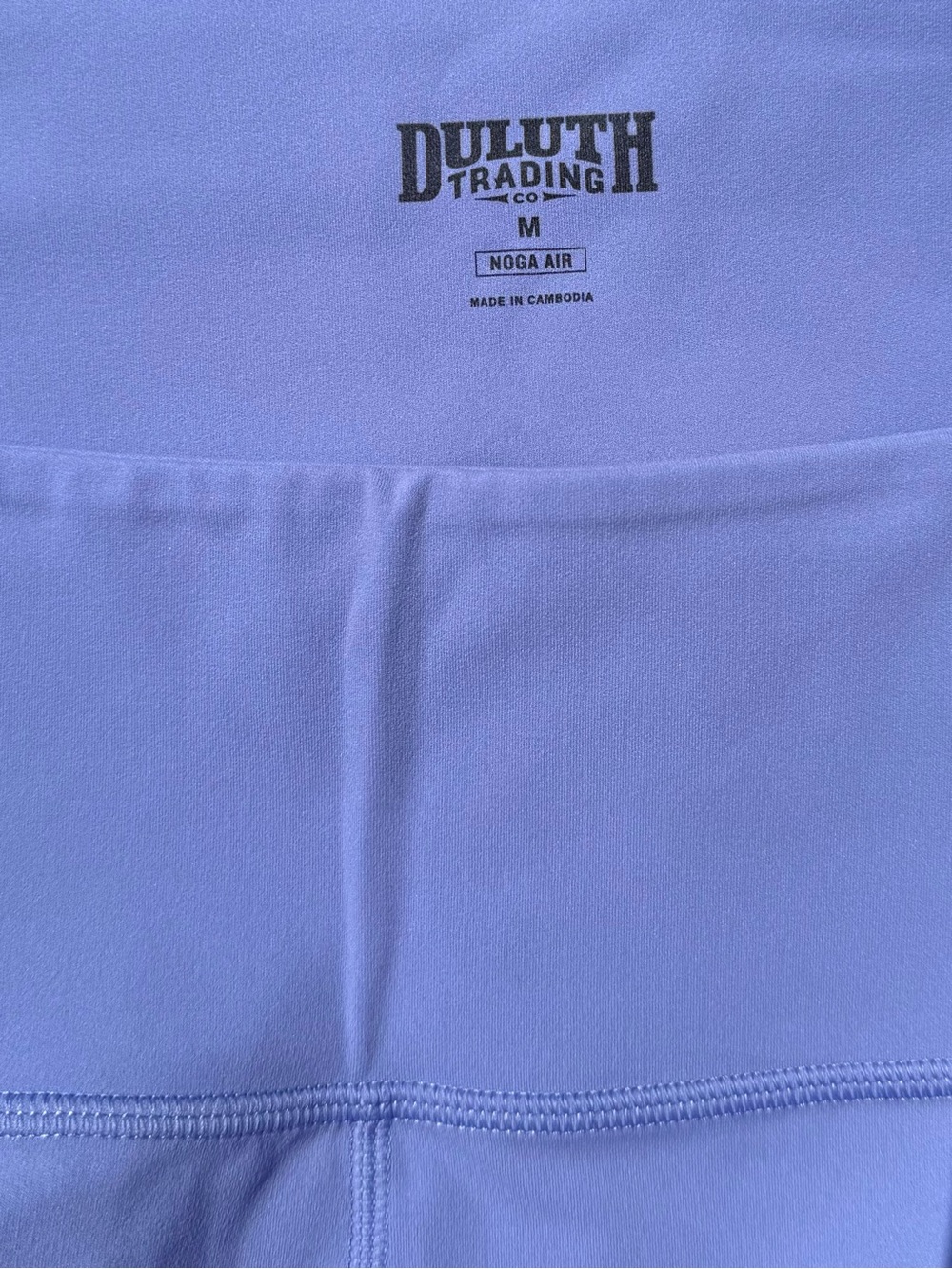 Duluth Trading Co womens Noga Air shorts lavender color